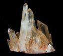 Tangerine Quartz Crystal Cluster - Madagascar #58867-1